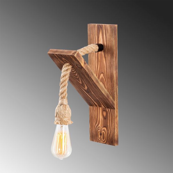 OPVIQ Zidna lampa Erebos 115-A, braon - EP3008263