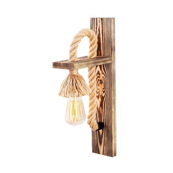 OPVIQ Zidna lampa Erebos 117-A, braon - EP3008266