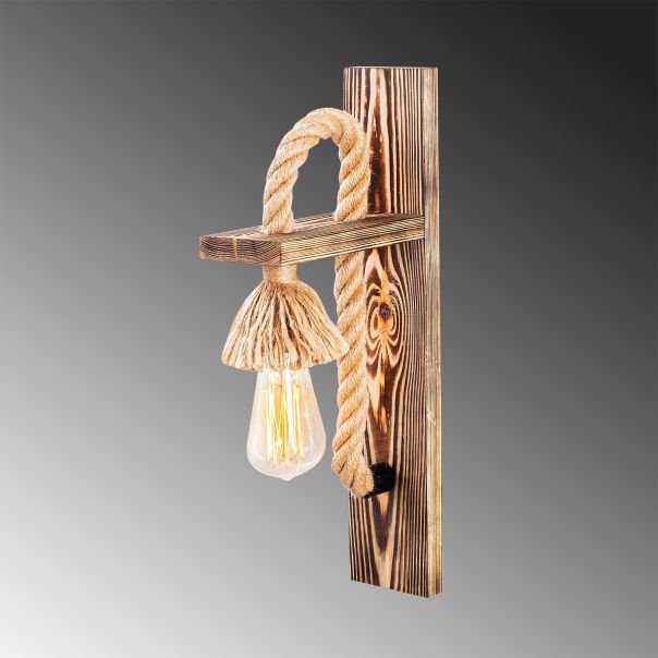 OPVIQ Zidna lampa Erebos 117-A, braon - EP3008266