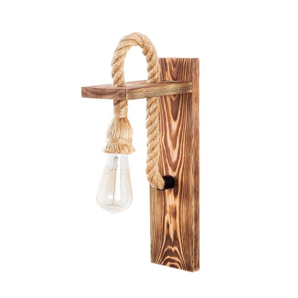OPVIQ Zidna lampa Erebos 118-A, braon - EP3008269
