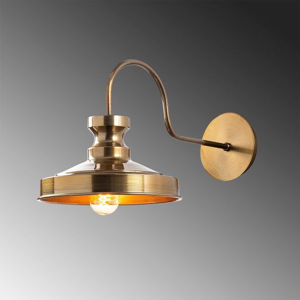 OPVIQ Zidna lampa Berceste 182VINTAGE-A, zlatna - EP3008302
