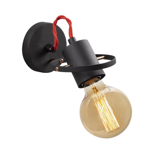 OPVIQ Zidna lampa Vaveyla 440-A, crna - EP3008326