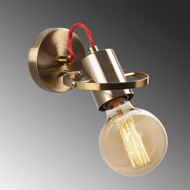 OPVIQ Zidna lampa Vaveyla 444-A, zlatna - EP3008329
