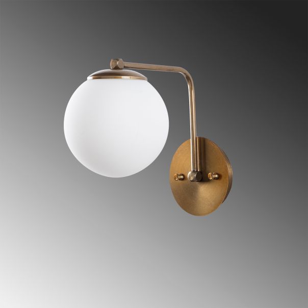 OPVIQ Zidna lampa Daisy 146-A, zlatna/bela - EP3008335