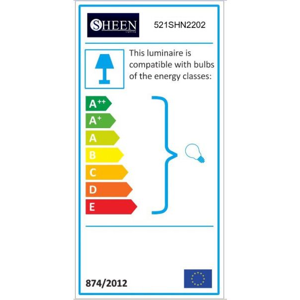 OPVIQ Zidna lampa Hemdem 707-A, crna - EP3008350