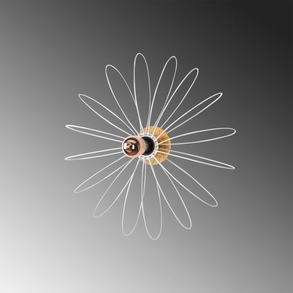 OPVIQ Zidna lampa Hemdem 707-A, bela - EP3008353
