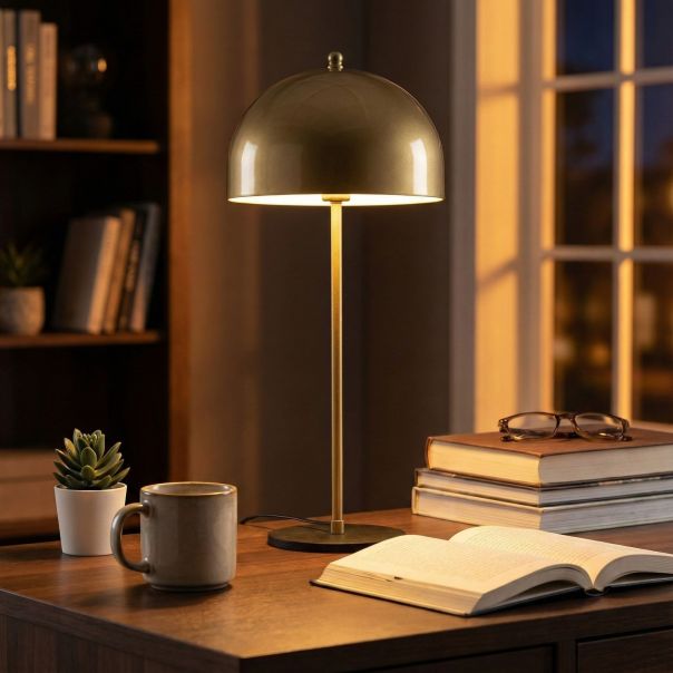OPVIQ Stona lampa Can NT 134, zlatna/crna - EP3008356