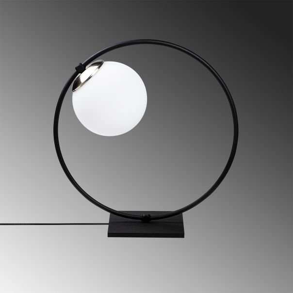 OPVIQ Stona lampa Dolunay NT-100, crna/bela - EP3008359