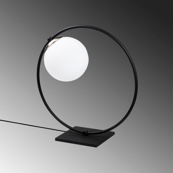 OPVIQ Stona lampa Dolunay NT-100, crna/bela - EP3008359