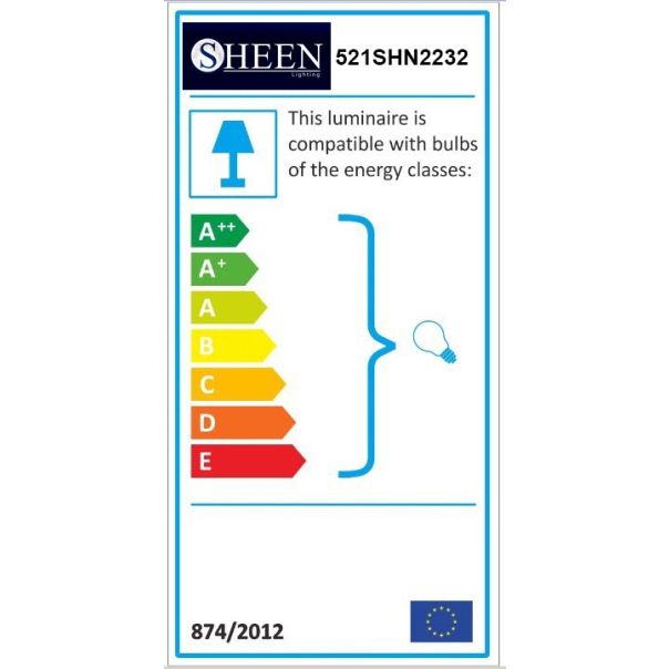 OPVIQ Stona lampa Sıvani NT 150, zlatna/crna - EP3008374