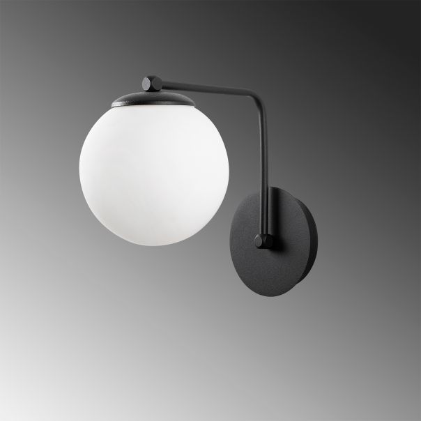 OPVIQ Zidna lampa Daisy-147-A, crna/bela - EP3008377