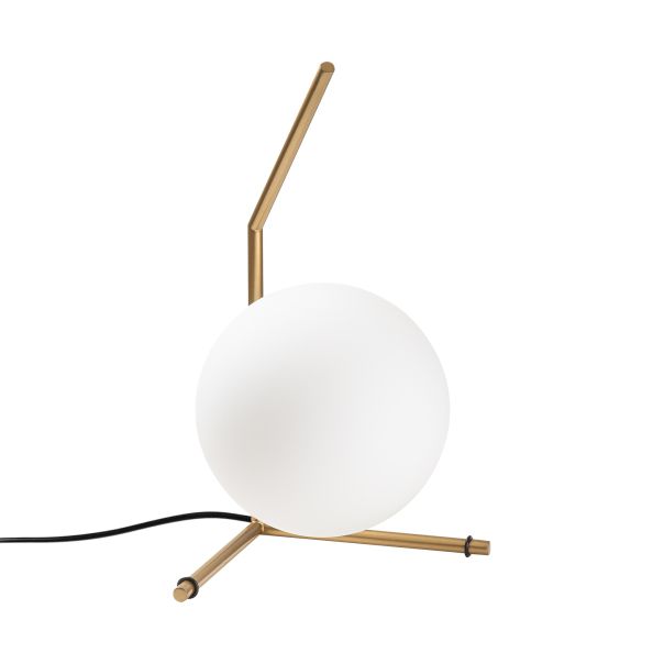 OPVIQ Stona lampa Luminar 14166, zlatna/bela - EP3008386