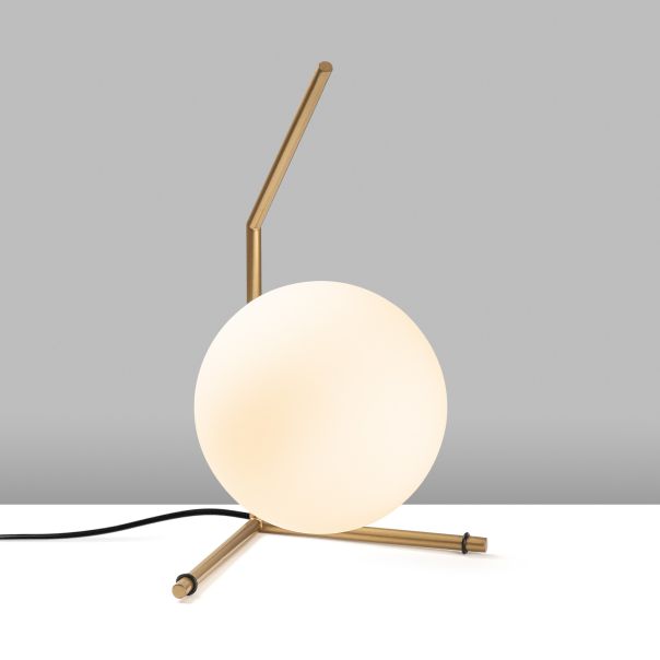 OPVIQ Stona lampa Luminar 14166, zlatna/bela - EP3008386