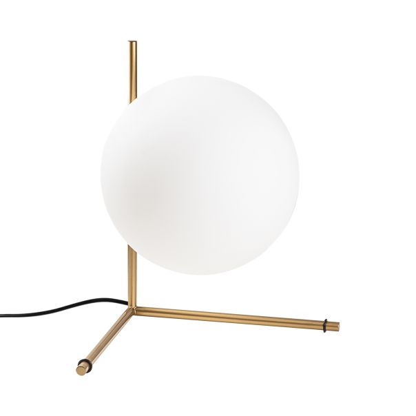 OPVIQ Stona lampa Luminar 14171, zlatna/bela - EP3008389