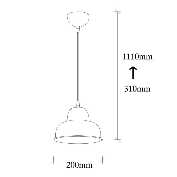 OPVIQ Luster Berceste 180Vintage-S, zlatna - EP3008416
