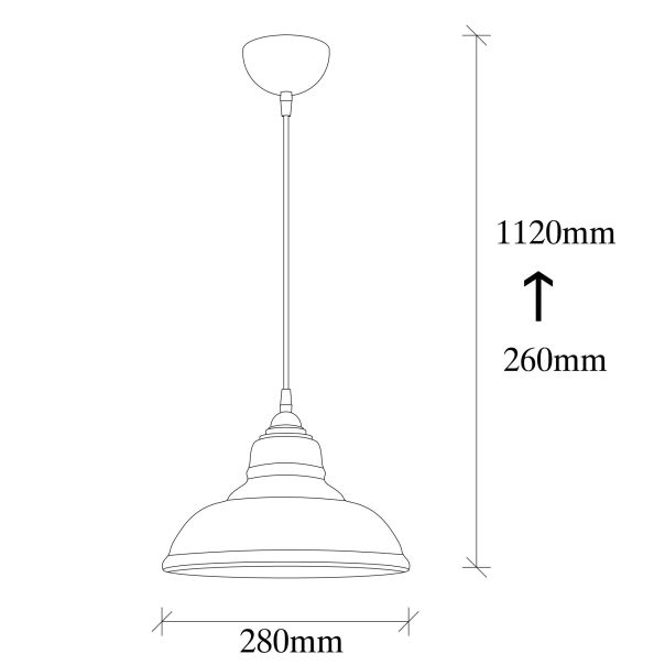 OPVIQ Luster Dilberay 327-S, crna - EP3008519