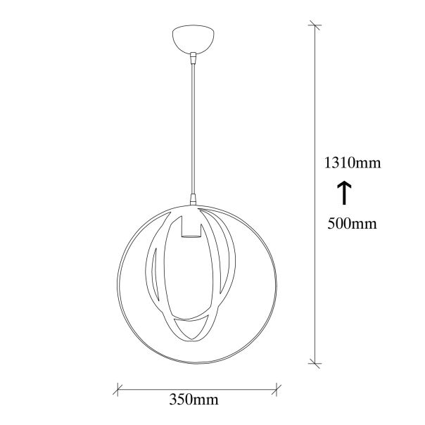 OPVIQ Luster Vaveyla 446-S, crna - EP3004243