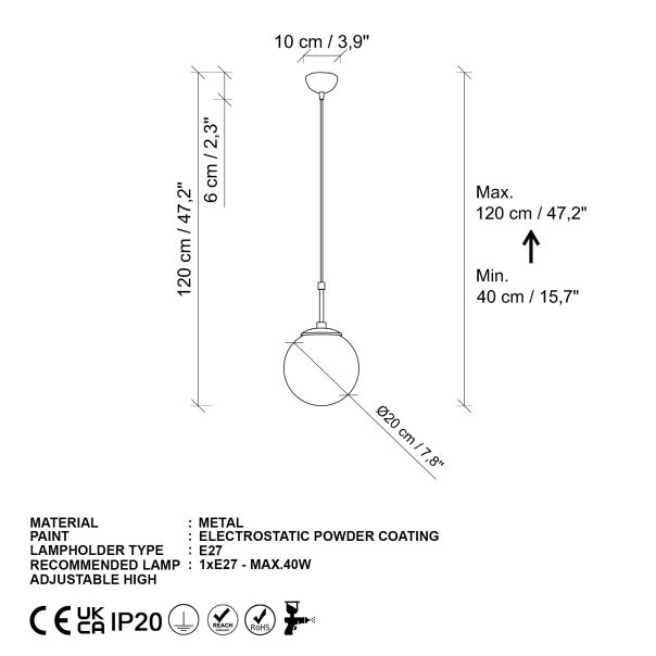 OPVIQ Luster Orbıtal 20-14042, zlatna/bela - EP3004408