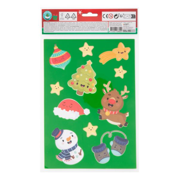 Grafix Novogodišnji šabloni za crtanje A4 - 52206