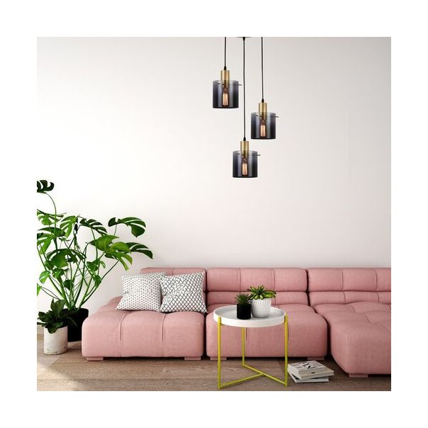 Rabalux Visilica Donati E27 3x MAX 40W zlatna (5223) - 5223