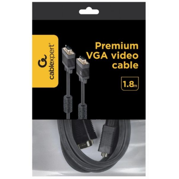 GEMBIRD VGA na VGA kabl CC-PPVGA-6B, crna, 1.8m - 115553