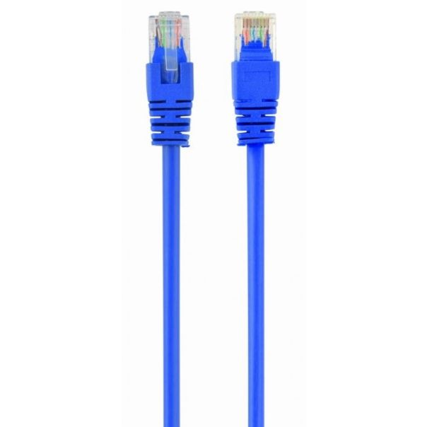 GEMBIRD PP12-1.5M/B Mrezni kabl, CAT5e UTP Patch cord 1.5m blue - 44117
