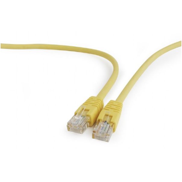 GEMBIRD PP12-1.5M/Y Mrezni kabl, CAT5e UTP Patch cord 1.5m yellow - 44118