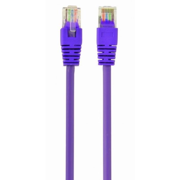 GEMBIRD PP12-2M/V Mrezni kabl, CAT5e UTP Patch cord 2m purple - 44122