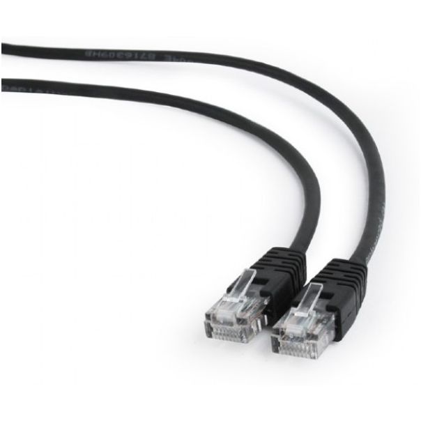 GEMBIRD PP12-7.5M/BK Mrezni kabl, CAT5e UTP Patch cord 7,5m black - 44124-1