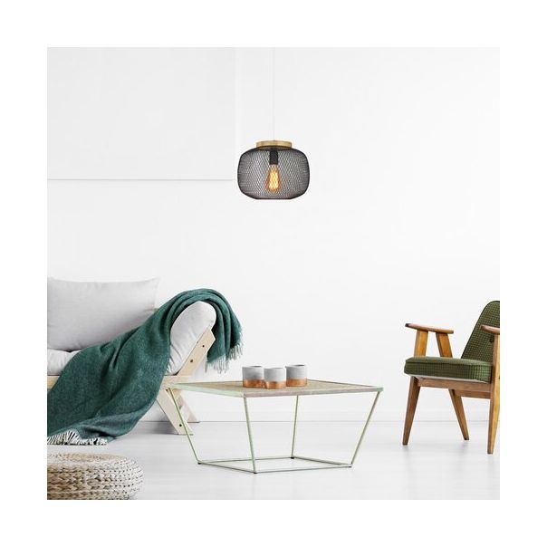 Rabalux Visilica Rupert E27 1x MAX 40W crna (5238) - 5238