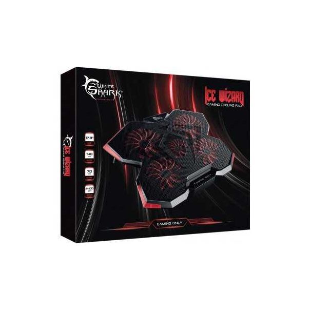 WHITE SHARK COOLING PAD GCP-29 ICE WIZARD / 5 Fans - 52391