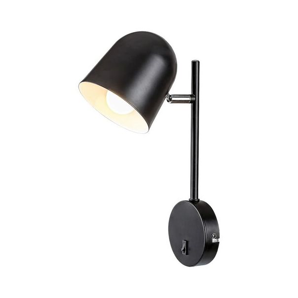 Rabalux Zidna lampa Egon E14 1x MAX 40W mat crno (5242) - 5242