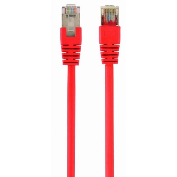 GEMBIRD PP22-1M/R Mrezni kabl FTP Cat5e Patch cord, 1m red - 44138