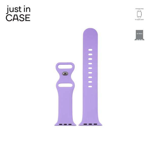 JUST IN CASE 2u1 Narukvica 42-45mm zelena silikon + violet silikon - SS4245GNVL