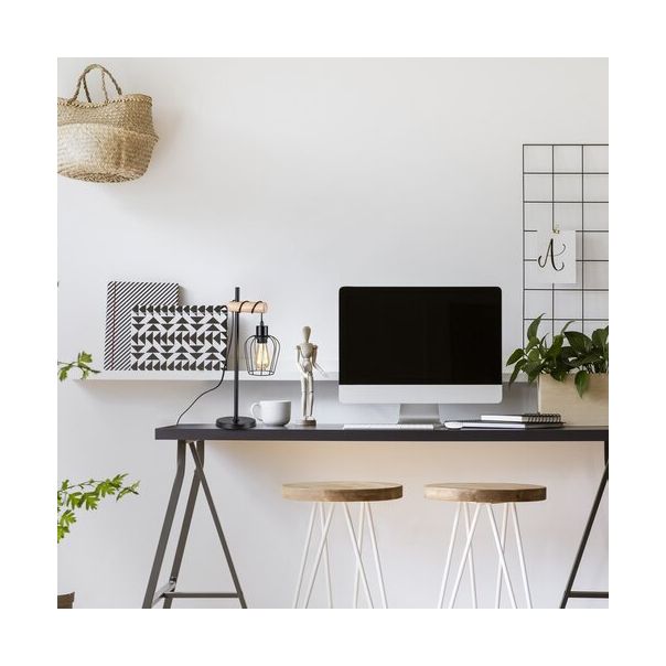 Rabalux Stona lampa Fabian E27 1x MAX 40W mat crno (5245) - 5245