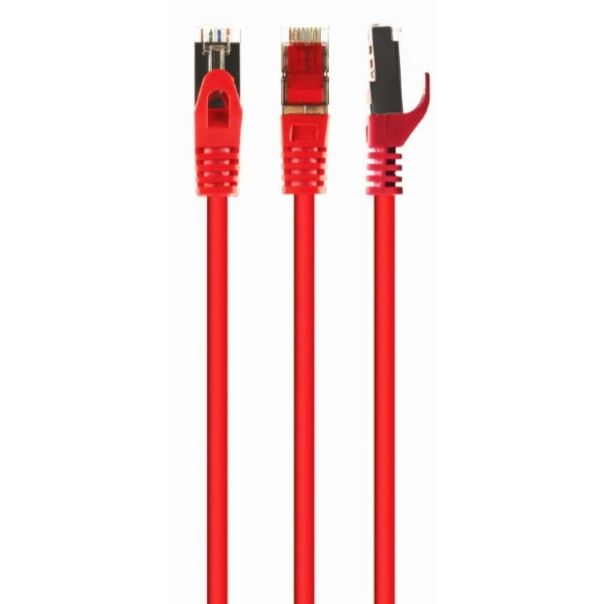 GEMBIRD PP6-0.5M/R Mrezni kabl, CAT6 FTP Patch cord 0.5m red - 44148