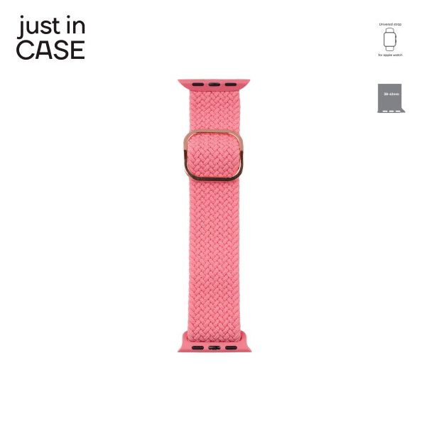 NARUKVICA 2in1, tekstil/metal, 38-41mm, roze - MT3841PKPK