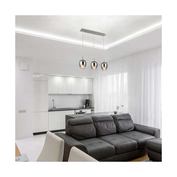 Rabalux Visilica Petunia E27 3x MAX 15W hrom (5253) - 5253