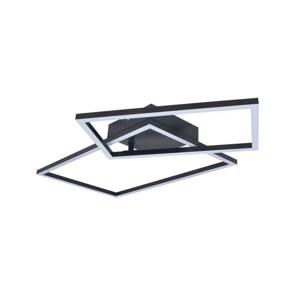 Rabalux Plafonjera Ocean LED 26W mat crno (5256) - 5256-1