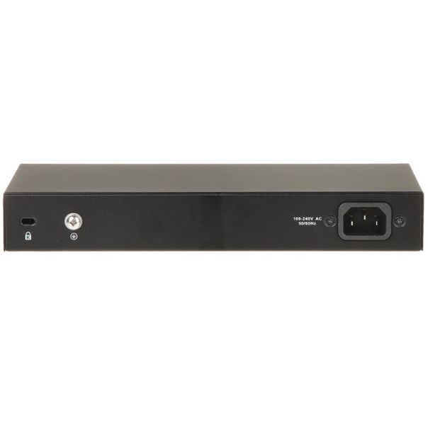 DAHUA POE Switch PFS3010-8ET-65 10/100 RJ45 ports, POE 8 kanala, UPLINK 2xGbit - LAN03050