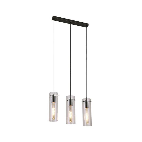 Rabalux Visilica Acantha E27 3x MAX 40W crna (5259) - 5259-1