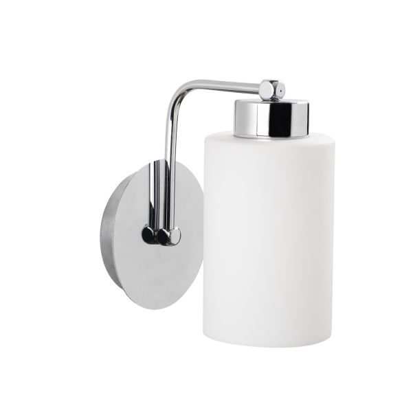 OPVIQ Zidna lampa Balcova N-340, srebrna/bela - EP3004567