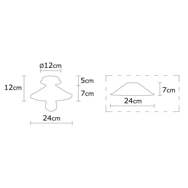 OPVIQ Plafonjera Berceste N-662, zlatna - EP3004693
