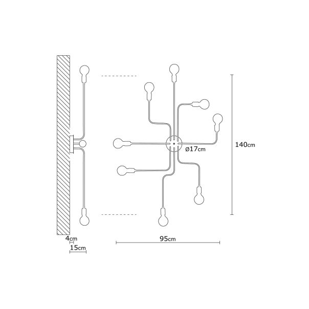 OPVIQ Luster Truva N-698, crna - EP3004729