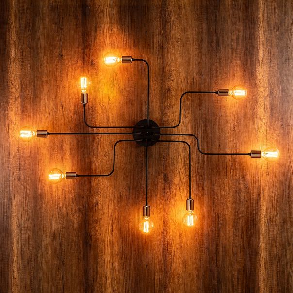 OPVIQ Zidna lampa Truva N-701, crna - EP3004741