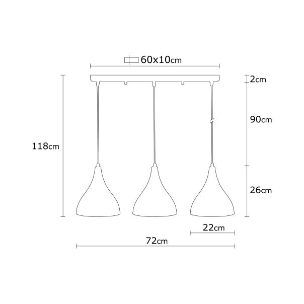 OPVIQ Visilica Berceste N-1387, crna - EP3004969