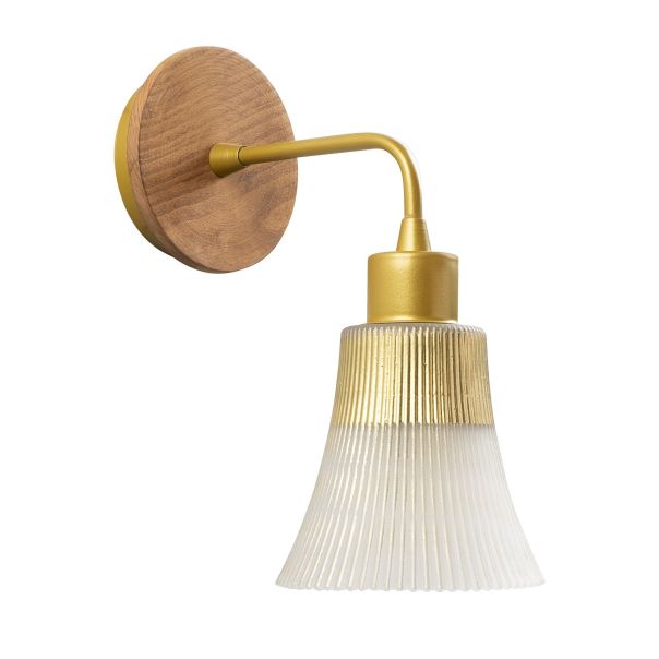 OPVIQ Zidna lampa Foca N-131, braon/zlatna - EP3005125