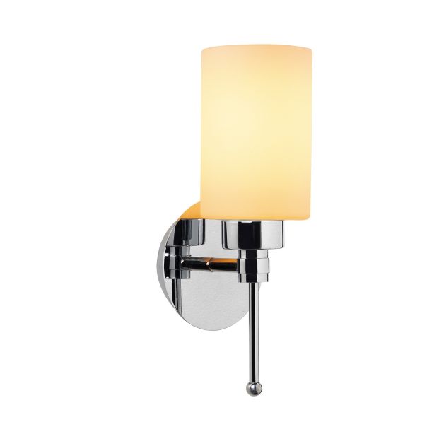 OPVIQ Zidna lampa Balcova N-344,  srebrna/bela - EP3005176