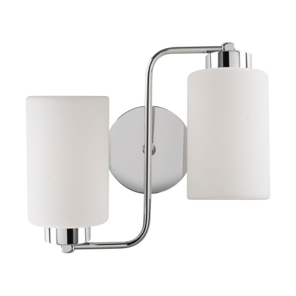 OPVIQ Zidna lampa Balcova N-346, srebrna/bela - EP3005200