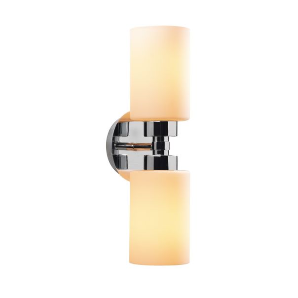 OPVIQ Zidna lampa Balcova N-347, srebrna/bela - EP3005212